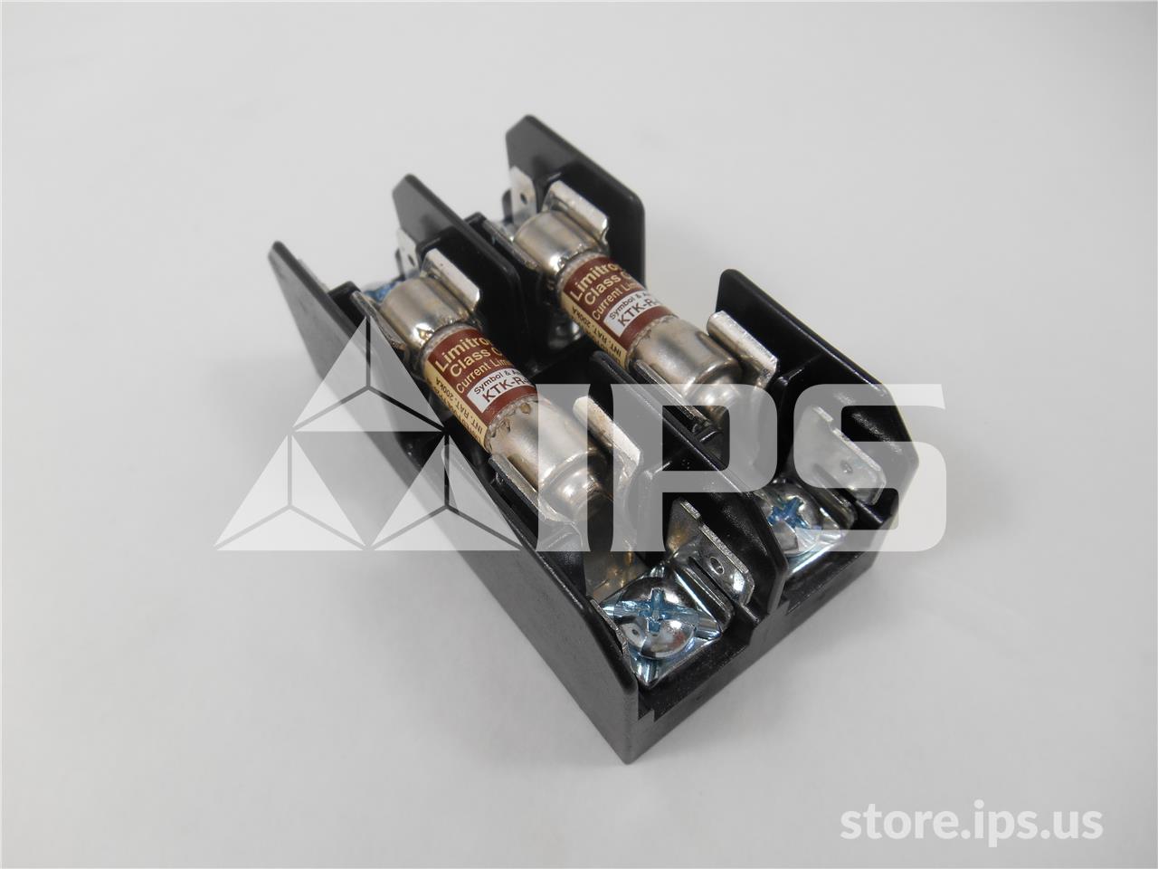 BM6032PQ BUSSMAN 20A FUSE HOLDER 2 POLE, 600V